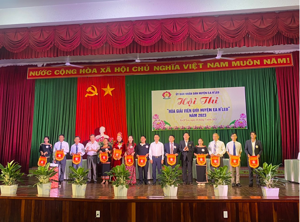 Những kết quả đạt được sau 10 năm thực hiện Luật Hòa giải cơ sở trên địa bàn huyện Ea H’Leo